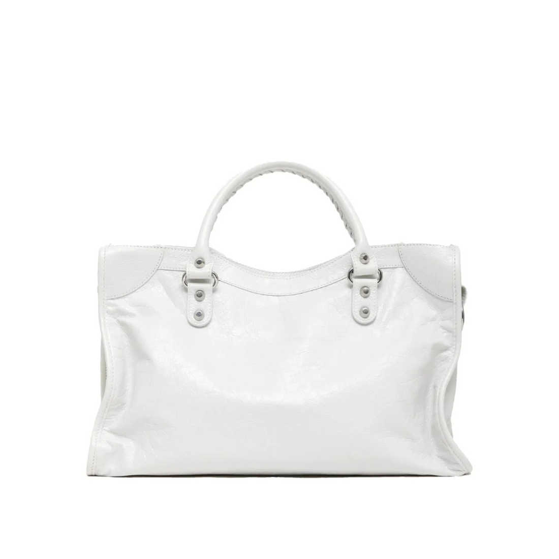 Milano City Bag Pearl White