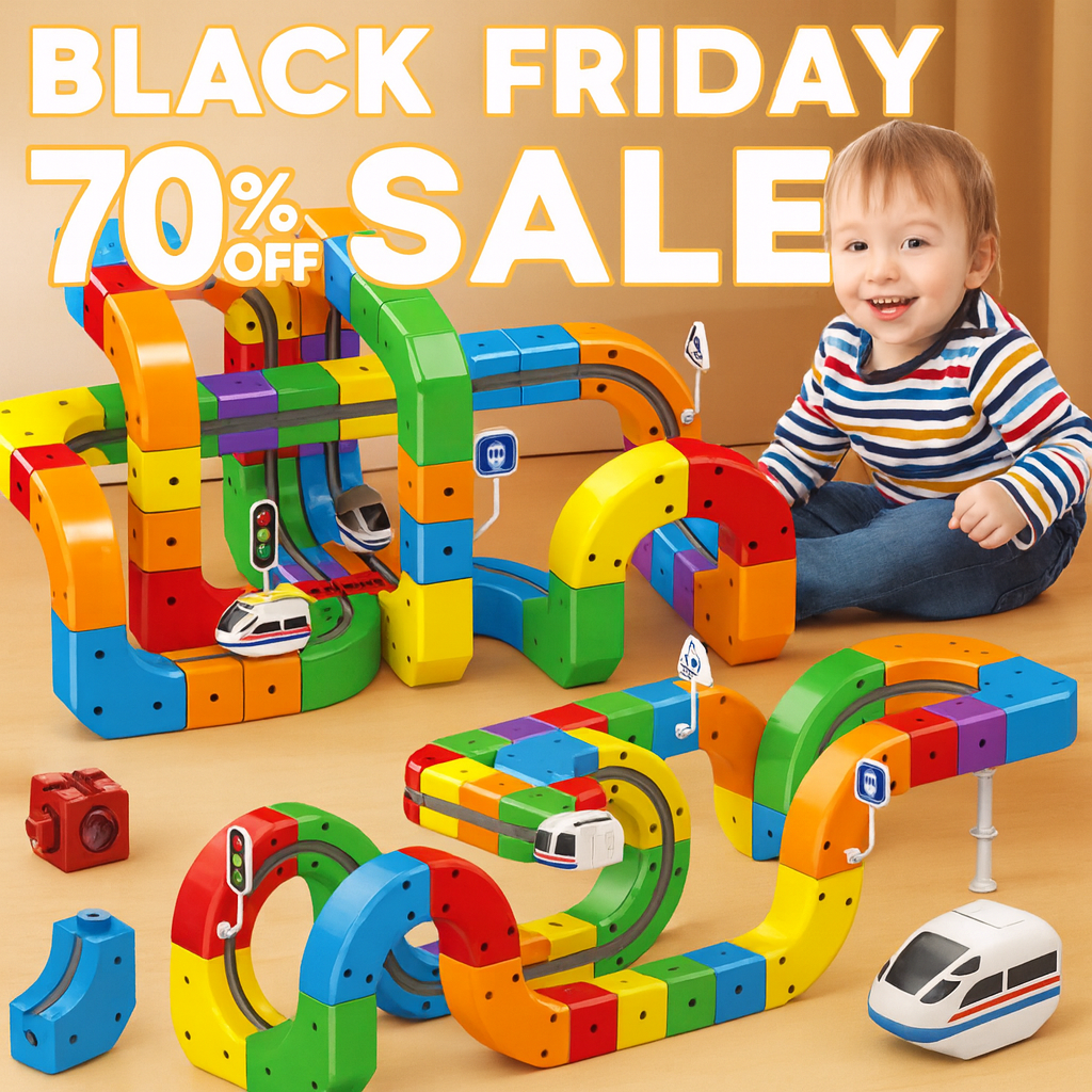 Cube Track - Electric Railway Builder